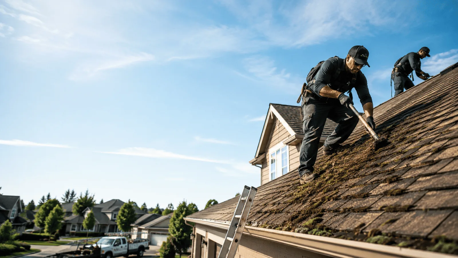 Roof Moss Removal in Waupaca, WI near me